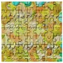 Texture Abstract Background Colors Wooden Puzzle Square View1