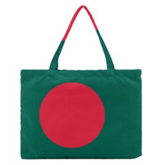 Flag Of Bangladesh Zipper Medium Tote Bag by abbeyz71