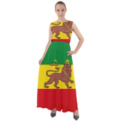 Flag Of Ethiopian Empire  Chiffon Mesh Boho Maxi Dress by abbeyz71