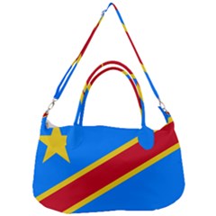 Flag Of The Democratic Republic Of The Congo Removal Strap Handbag by abbeyz71