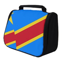 Flag Of The Democratic Republic Of The Congo, 1997-2003 Full Print Travel Pouch (small) by abbeyz71