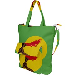 Flag Of Zaire Shoulder Tote Bag by abbeyz71