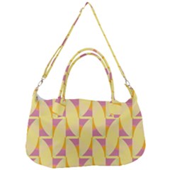 Yellow Pink Removal Strap Handbag by HermanTelo
