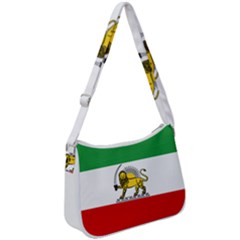 State Flag Of The Imperial State Of Iran, 1907-1979 Zip Up Shoulder Bag by abbeyz71