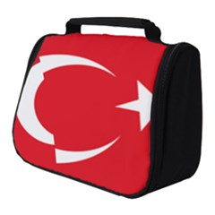 Vertical Flag Of Turkey Full Print Travel Pouch (small) by abbeyz71
