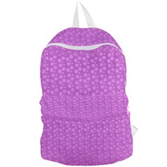 Background Polka Pink Foldable Lightweight Backpack by HermanTelo