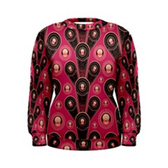 Background Abstract Pattern Women s Sweatshirt by HermanTelo