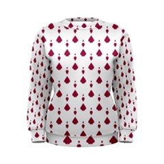 Pattern Card Women s Sweatshirt by HermanTelo