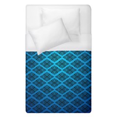 Pattern Texture Geometric Blue Duvet Cover (single Size) by Alisyart