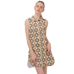 Background Art Designs Sleeveless Shirt Dress by Alisyart