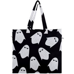 Ghost Halloween Pattern Canvas Travel Bag by Amaryn4rt