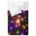 Star Colorful Christmas Abstract Duvet Cover Double Side (Single Size) View2