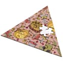 Thanksgiving Pattern Wooden Puzzle Triangle View2