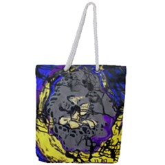 Motion And Emotion 1 1 Full Print Rope Handle Tote (large) by bestdesignintheworld