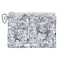 Animal Seamless Pattern Canvas Cosmetic Bag (xl) by Vaneshart