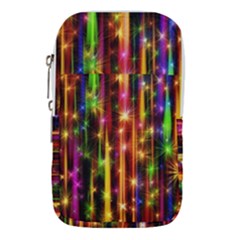 Illustrations Star Bands Wallpaper Waist Pouch (large) by HermanTelo