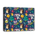 Colorful Funny Christmas Pattern Deluxe Canvas 16  x 12  (Stretched)  View1