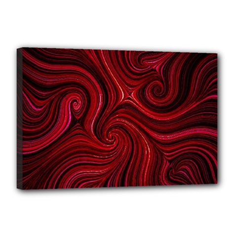 Electric Field Art Lviii Canvas 18  X 12  (stretched) by okhismakingart