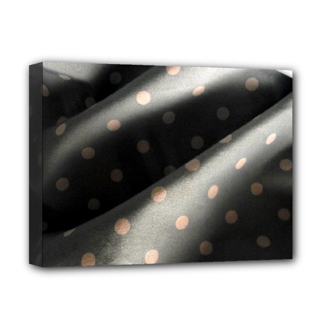 Polka Dots 1 1 Deluxe Canvas 16  X 12  (stretched)  by bestdesignintheworld