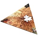 Lilies 1 3 Wooden Puzzle Triangle View2
