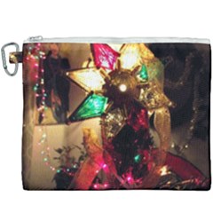 Christmas Tree  1 9 Canvas Cosmetic Bag (xxxl) by bestdesignintheworld