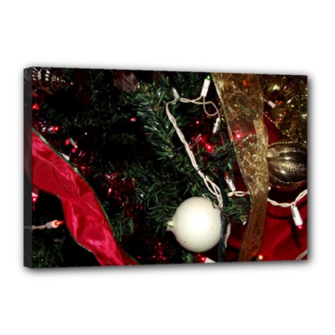 Christmas Tree  1 20 Canvas 18  X 12  (stretched) by bestdesignintheworld