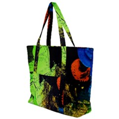 I Wonder 1 Zip Up Canvas Bag by bestdesignintheworld