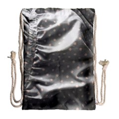 Polka Dots 1 2 Drawstring Bag (large) by bestdesignintheworld