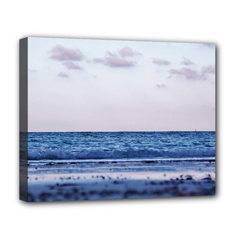 Pink Ocean Hues Deluxe Canvas 20  X 16  (stretched) by TheLazyPineapple
