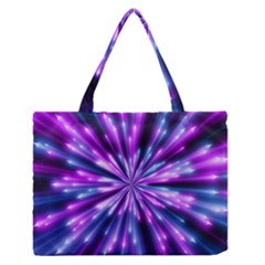 Background Structure Lines Zipper Medium Tote Bag by Vaneshart