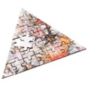 Christmas Star Advent Background Wooden Puzzle Triangle View3