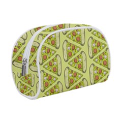 Pizza Fast Food Pattern Seamles Design Background Makeup Case (small) by Vaneshart