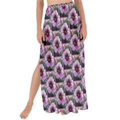 Flowers Pattern Maxi Chiffon Tie-up Sarong by Sparkle