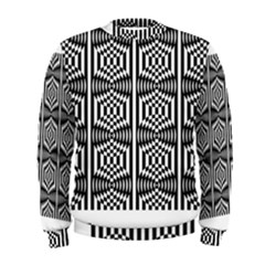 Optical Illusion Men s Sweatshirt by Sparkle
