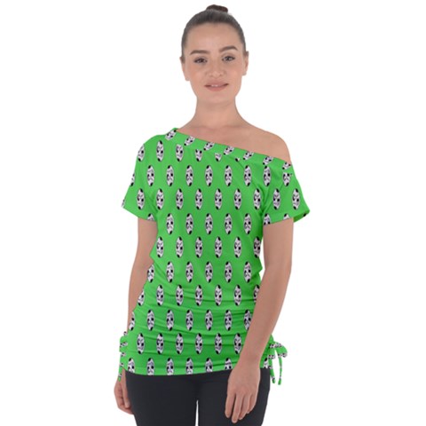 Knotty Ball Tie-up Tee by Sparkle