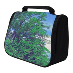 The Deep Blue Sky Full Print Travel Pouch (small) by Fractalsandkaleidoscopes