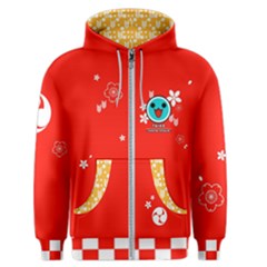 Taiko Red Men s Zipper Hoodie by concon