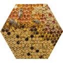 Top View Honeycomb Wooden Puzzle Hexagon View1