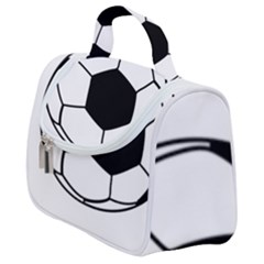 Soccer Lovers Gift Satchel Handbag by ChezDeesTees