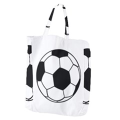 Soccer Lovers Gift Giant Grocery Tote by ChezDeesTees