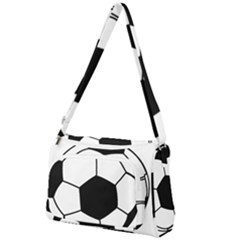 Soccer Lovers Gift Front Pocket Crossbody Bag by ChezDeesTees