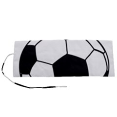 Soccer Lovers Gift Roll Up Canvas Pencil Holder (s) by ChezDeesTees
