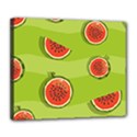Seamless background with watermelon slices Deluxe Canvas 24  x 20  (Stretched) View1