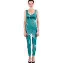 Whiteflowergreen One Piece Catsuit View1