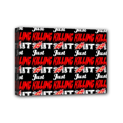 Just Killing It - Silly Toilet Stool Rocket Man Mini Canvas 7  X 5  (stretched) by DinzDas