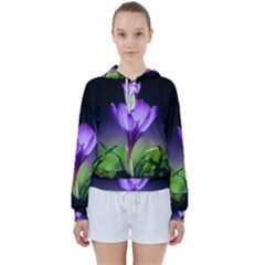 Floral Nature Women s Tie Up Sweat by Sparkle