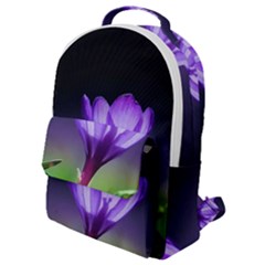 Floral Nature Flap Pocket Backpack (small) by Sparkle