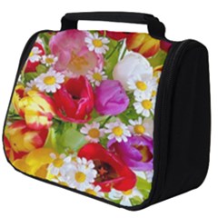 Beautiful Floral Full Print Travel Pouch (big) by Sparkle