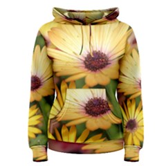 Yellow Flowers Women s Pullover Hoodie by Sparkle