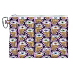 Eyes Cups Canvas Cosmetic Bag (xl) by Sparkle